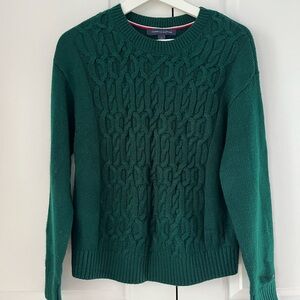 Emerald Green Knit Sweater